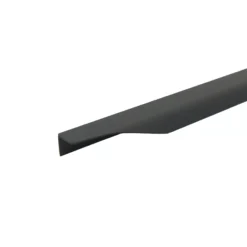 GoodHome Imandra Matt Black Bathroom Edge Handle (L)800mm