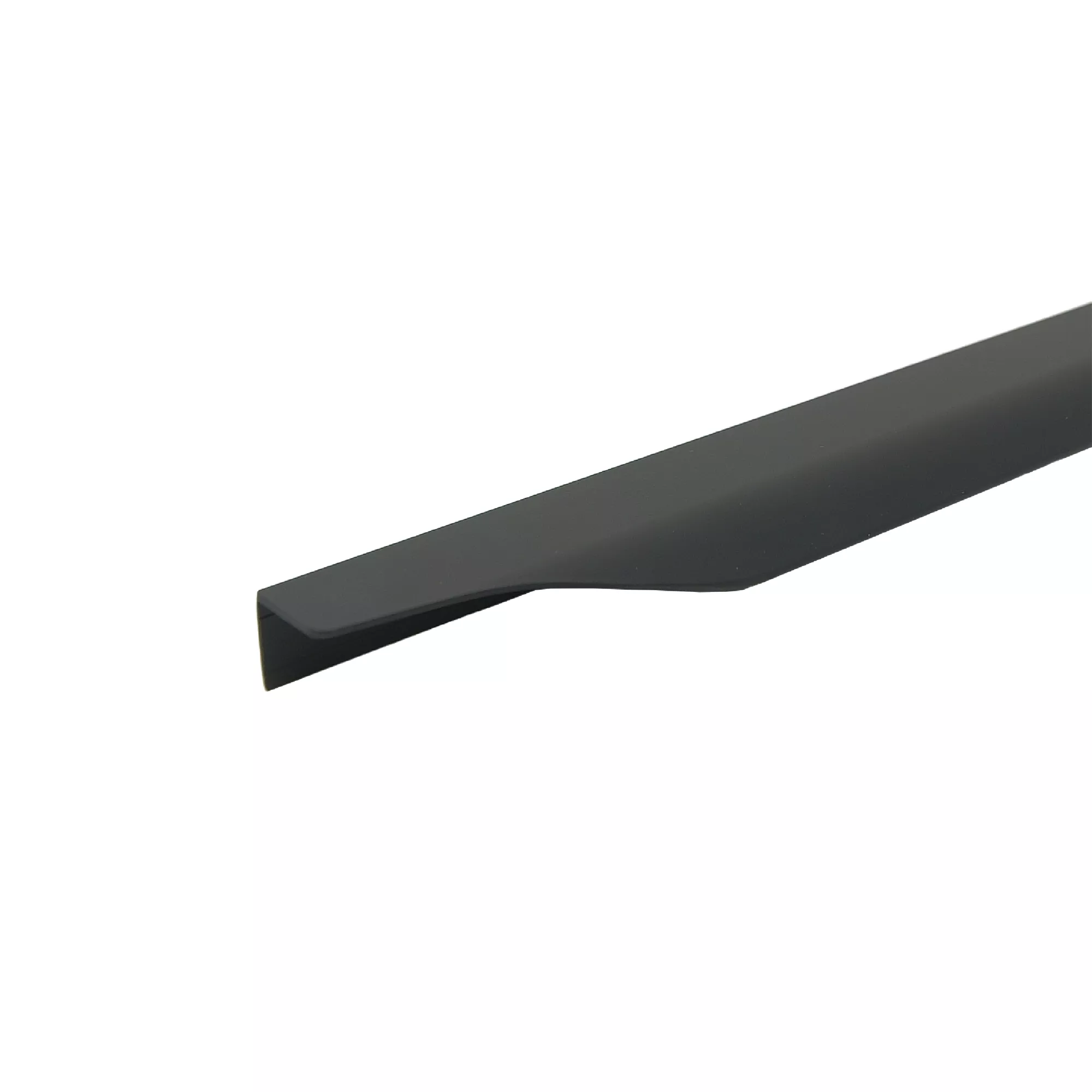 GoodHome Imandra Matt Black Bathroom Edge Handle (L)800mm 1 GoodHome Imandra Matt Black Bathroom Edge Handle (L)800mm