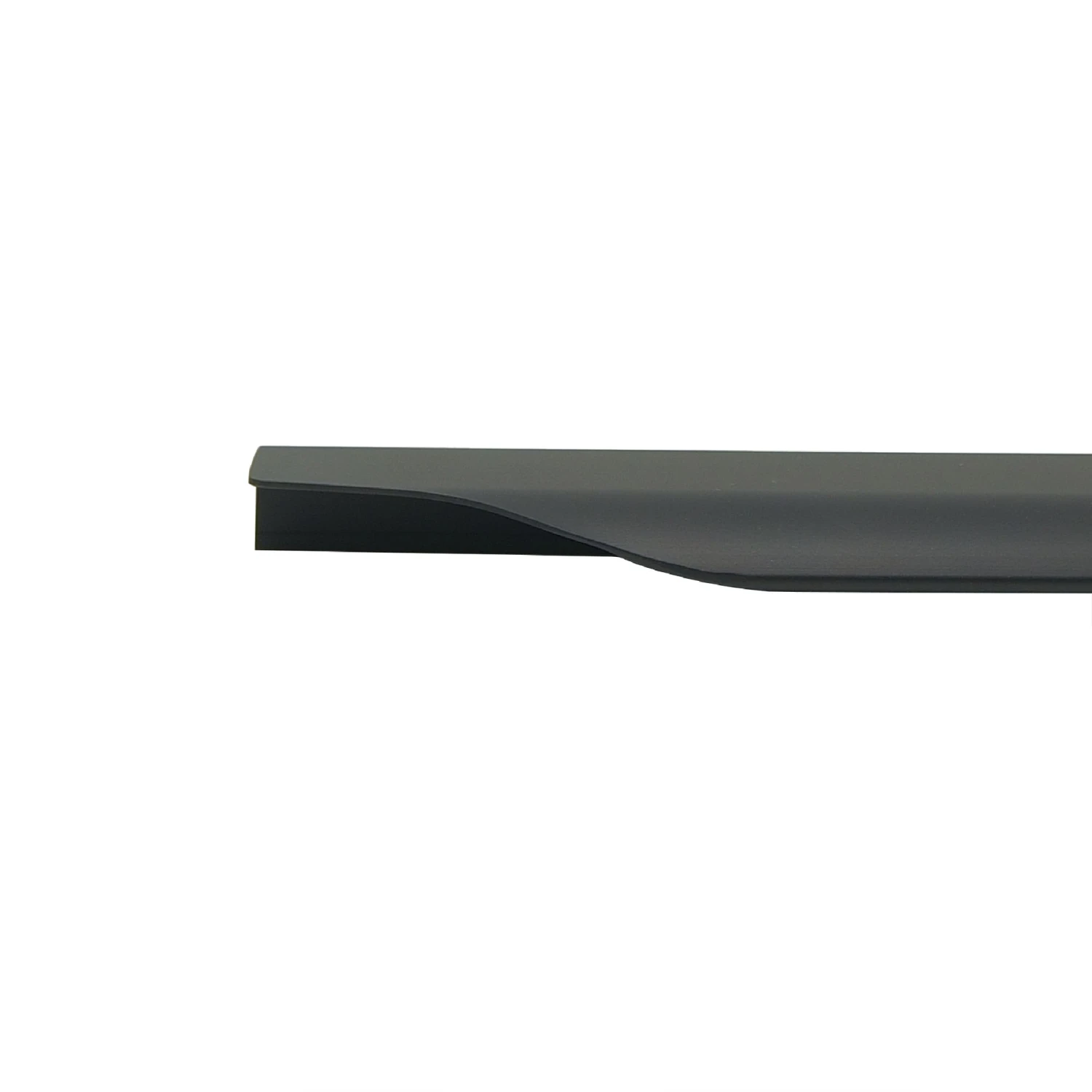GoodHome Imandra Matt Black Bathroom Edge Handle (L)800mm 2 GoodHome Imandra Matt Black Bathroom Edge Handle (L)800mm - Image 2