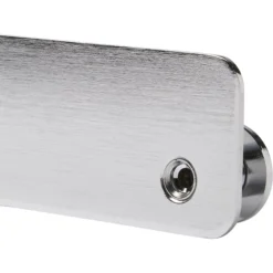 GoodHome Koros Steel 7 Hook Rail, (L)482mm (H)40mm -Master Yale Shop goodhome koros steel 7 hook rail l 482mm h 40mm3663602674092 02bq