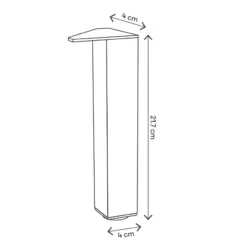 GoodHome Portloe Chêne Wood Adjustable Cabinet Legs (H)217mm, Pack Of 2 -Master Yale Shop goodhome portloe chene wood adjustable cabinet legs h 217mm pack of 23663602933243 01t