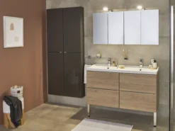 GoodHome Portloe Silver Chrome Effect Aluminium Adjustable Cabinet Feet (H)231mm, Pair Of 2 -Master Yale Shop goodhome portloe silver chrome effect aluminium adjustable cabinet feet h 231mm pair of 23663602526759 41i scaled