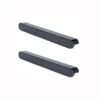 GoodHome Serrano Black Kitchen Cabinets Pull Handle (L)220mm