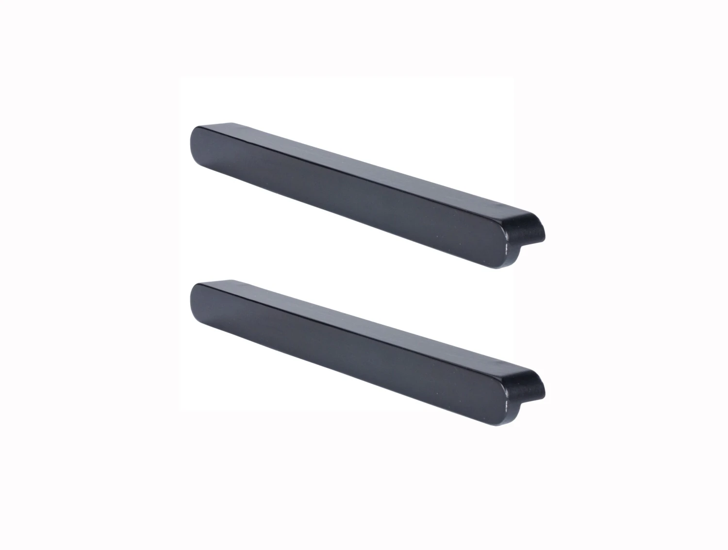 GoodHome Serrano Black Kitchen Cabinets Pull Handle (L)240mm 1 GoodHome Serrano Black Kitchen Cabinets Pull Handle (L)240mm