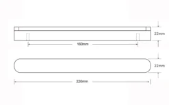 GoodHome Serrano Oak Effect Kitchen Cabinets Pull Handle (L)220mm 9 GoodHome Serrano Oak Effect Kitchen Cabinets Pull Handle (L)220mm -Master Yale Shop goodhome serrano oak effect kitchen cabinets pull handle l 220mm5059340482453 01t scaled