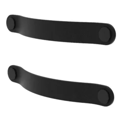 GoodHome Yarrow Black Kitchen Cabinets Pull Handle (L)186mm