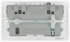LAP White 13A Raised Slim Switched Double WiFi Extender Socket With USB 9 LAP White 13A Raised Slim Switched Double WiFi Extender Socket With USB -Master Yale Shop lap white 13a raised slim switched double wifi extender socket with usb5057741127614 04c scaled