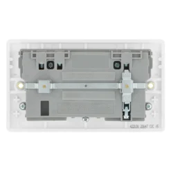 LAP White Double 13A Switched Socket With USB X2 3.1A & White Inserts -Master Yale Shop lap white double 13a switched socket with usb x2 3 1a white inserts5052931646098 05c bq scaled