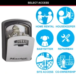 Master Lock 4 Digit Wall-mounted External Combination Key Safe Extra Large -Master Yale Shop master lock 4 digit wall mounted external combination key safe extra large3520190932297 36c bq