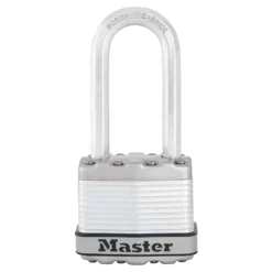 Master Lock Excell Heavy Duty Laminated Steel Long Shackle Padlock (W)45mm