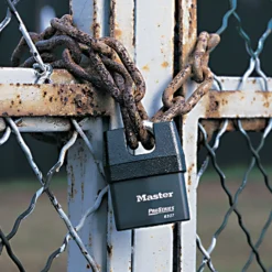 Master Lock ProSeries Laminated Steel Black Closed Shackle Padlock (W)67mm -Master Yale Shop master lock proseries laminated steel black closed shackle padlock w 67mm3520190057549 01i bq