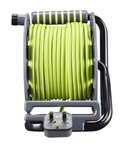 Masterplug 4 Socket Grey & Green Indoor & Outdoor Cable Reel, 25m -Master Yale Shop masterplug 4 socket grey green indoor outdoor cable reel 25m5015056526546 03c bq scaled