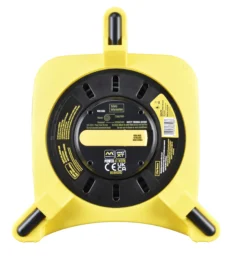 Masterplug IP54 Rated 2 Socket Yellow & Black Indoor & Outdoor Cable Reel, 30m -Master Yale Shop masterplug ip54 rated 2 socket yellow black indoor outdoor cable reel 30m5015056661988 04c bq scaled