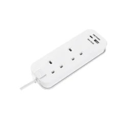 Masterplug White 13A 2 Socket Travel Extension Lead With USB, 0.45m 11 Masterplug White 13A 2 Socket Travel Extension Lead With USB, 0.45m -Master Yale Shop masterplug white 13a 2 socket travel extension lead with usb 0 45m5015056666860 04c bq scaled
