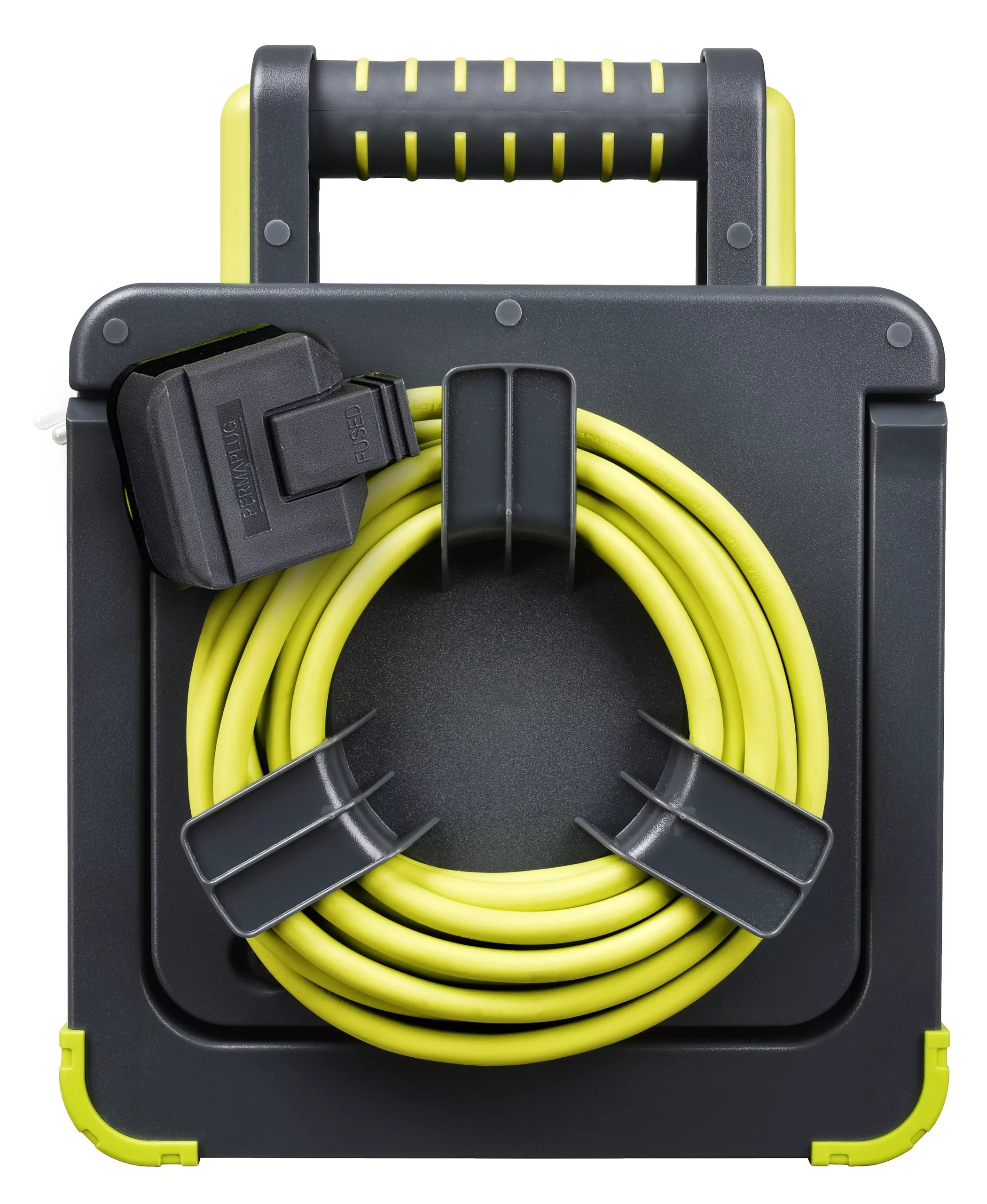 Masterplug Worklight 4 Socket 13A Switched Grey & Green Extension Lead, 5m 4 Masterplug Worklight 4 Socket 13A Switched Grey & Green Extension Lead, 5m - Image 4