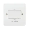 MK 6A Rocker Raised Slim Control Switch Gloss White