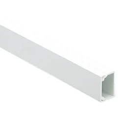 MK White Square Mini Trunking,(W)40mm (L)3m