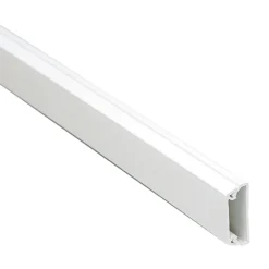 MK White Square Mini Trunking,(W)50mm (L)2m