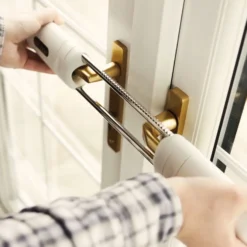 Patlock White Keyless Ratchet French Door Lock, (H)65mm (W)390mm -Master Yale Shop patlock white keyless ratchet french door lock h 65mm w 390mm5012030100013 02i BQ