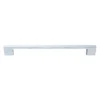 Polished Chrome Effect Anodised Zinc Alloy Straight Bar Pull Handle (L)138mm