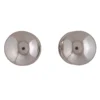 Polished Chrome Effect Zamak Round Internal Door Knob (Dia)54mm, Pack Of 3