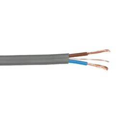 Prysmian 6242Y 4mm² Grey Twin & Earth Cable, 25m