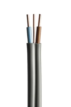 Prysmian 6242YH 2.5mm² Grey Twin & Earth Cable, 10m