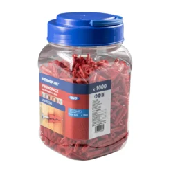 Rawlplug Uno Red Wall Plug (Dia)6mm, Pack Of 1000