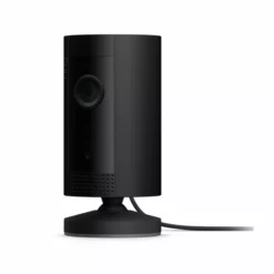Ring Wired Indoor Tilt Adjustable Smart Camera In Black