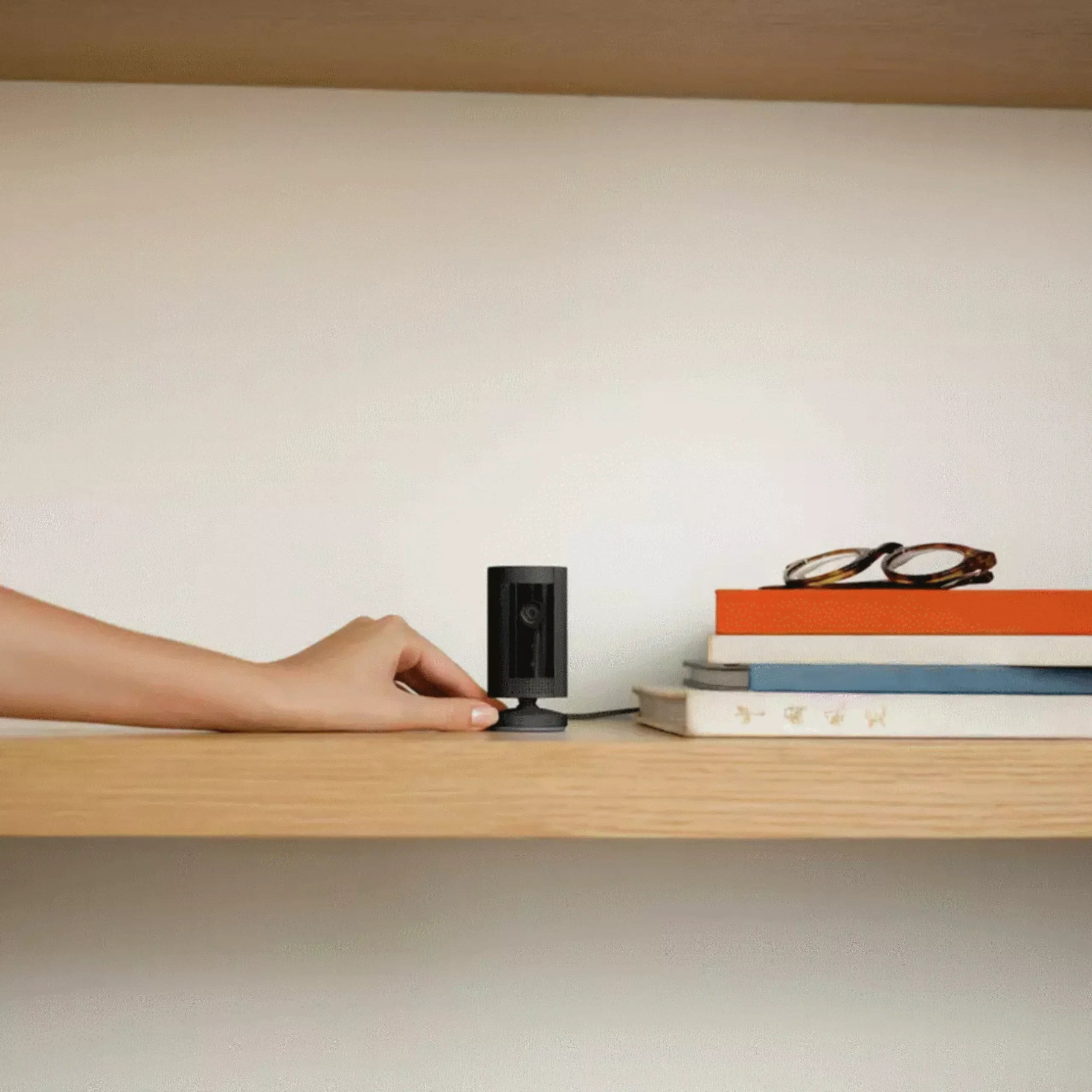 Ring Wired Indoor Tilt Adjustable Smart Camera In Black 3 Ring Wired Indoor Tilt Adjustable Smart Camera In Black - Image 3