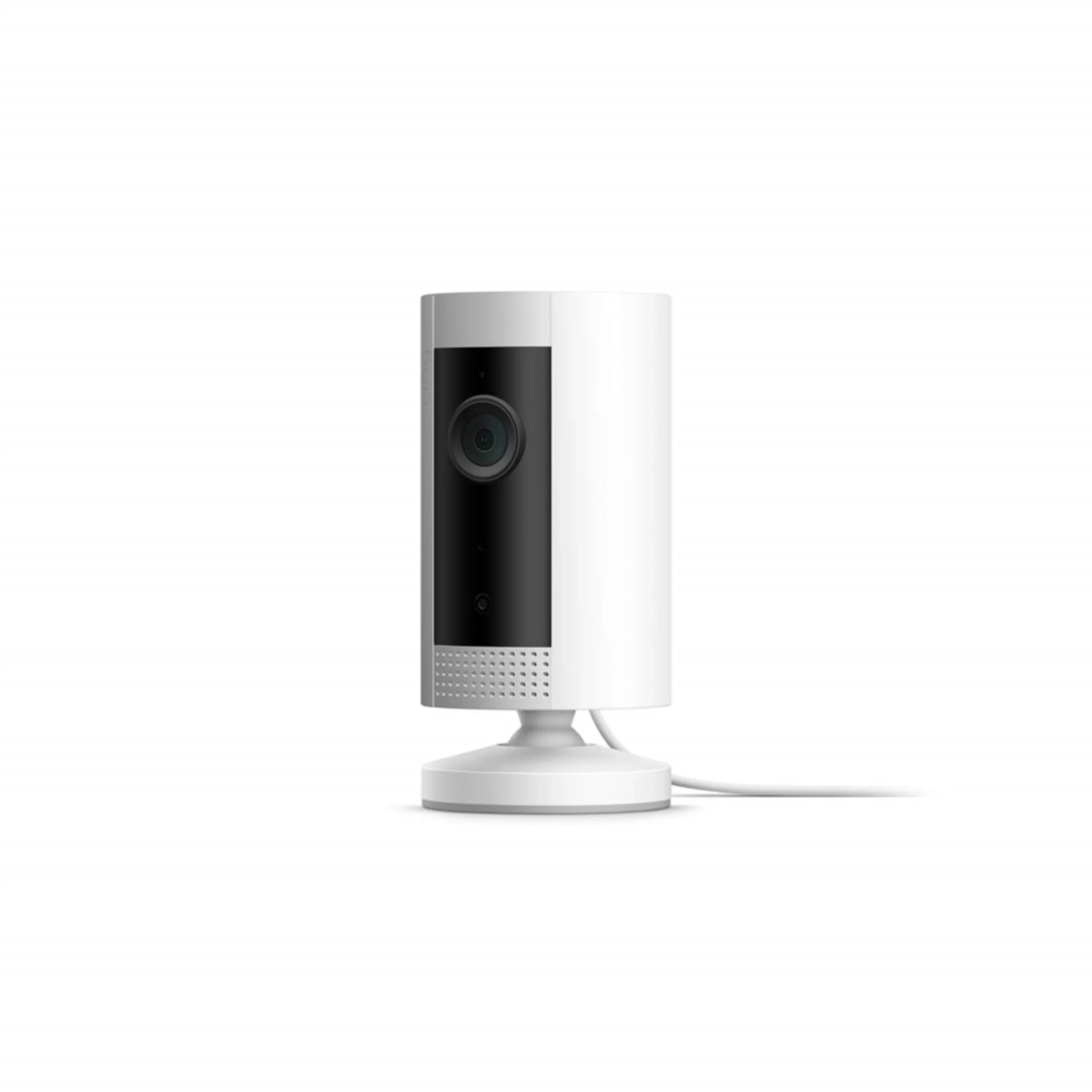 Ring Wired Indoor Tilt Adjustable Smart Camera In White 1 Ring Wired Indoor Tilt Adjustable Smart Camera In White
