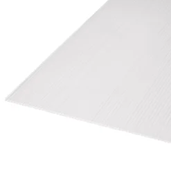 Roof Pro Clear Polycarbonate Twinwall Roofing Sheet (L)3m (W)1000mm (T)10mm