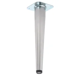 Rothley 370mm Stainless Steel Effect Designer Leg
