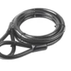 Smith & Locke Black Braided Steel Security Cable, (L)3m (Dia)15mm