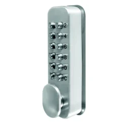 Smith & Locke Grey Zinc Alloy 4-6 Digit Push-button Lock 10 Smith & Locke Grey Zinc Alloy 4-6 Digit Push-button Lock -Master Yale Shop smith locke grey zinc alloy 4 6 digit push button lock5031913006860 01c