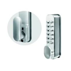 Smith & Locke Grey Zinc Alloy 4-6 Digit Push-button Lock 12 Smith & Locke Grey Zinc Alloy 4-6 Digit Push-button Lock -Master Yale Shop smith locke grey zinc alloy 4 6 digit push button lock5031913006860 22c