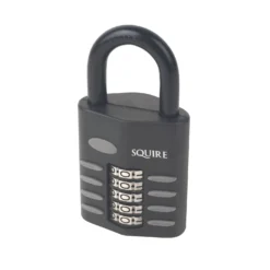 Squire Blue Stainless Steel Combination Padlock (W)60mm