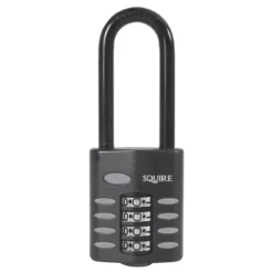 Squire CP40/2.5 Blue Steel & Zinc Combination Padlock (W)40mm