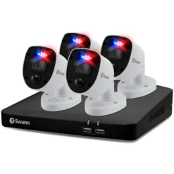 Swann 4K 4 Camera CCTV DVR Kit -Master Yale Shop swann 4k 4 camera cctv dvr kit0840236129386 21c bq scaled