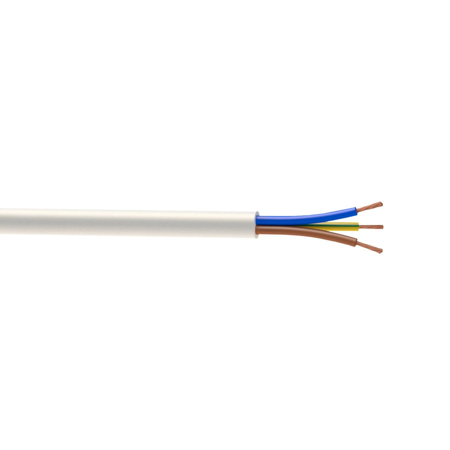 Time 2183Y White Cable 0.75mm² X 25m 1 Time 2183Y White Cable 0.75mm² X 25m