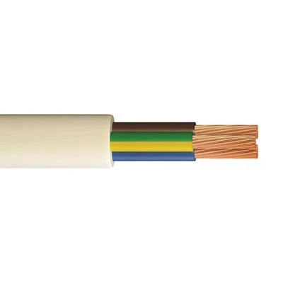 Time 3093Y White Cable 2.5mm² X 5m 1 Time 3093Y White Cable 2.5mm² X 5m