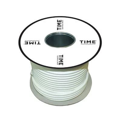 Time 3093Y White Resistant To Heat Cable 2.5mm² X 25m 2 Time 3093Y White Resistant To Heat Cable 2.5mm² X 25m - Image 2