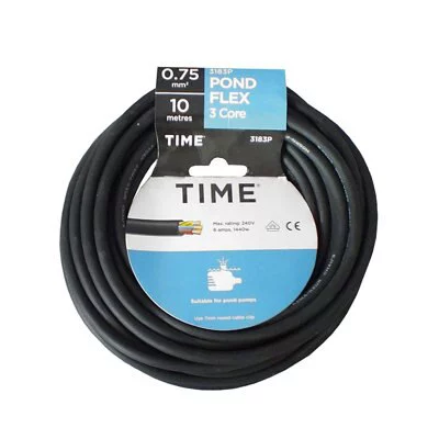Time 3183P Black Cable 0.75mm² X 10m 1 Time 3183P Black Cable 0.75mm² X 10m