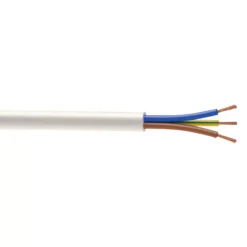 Time 3183Y White Cable 1.5mm² X 10m