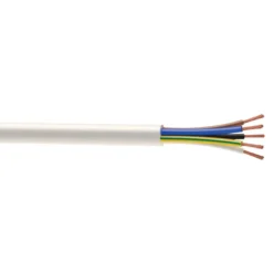 Time 3185Y White Cable 1mm² X 5m -Master Yale Shop time 3185y white cable 1mm x 5m5018486480037 02c bq