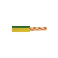 Time 6491B 1.5mm² Green & Yellow Single Core Conduit Cable, 100m