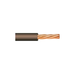 Time 6491B 4mm² Brown Single Core Conduit Cable, 100m
