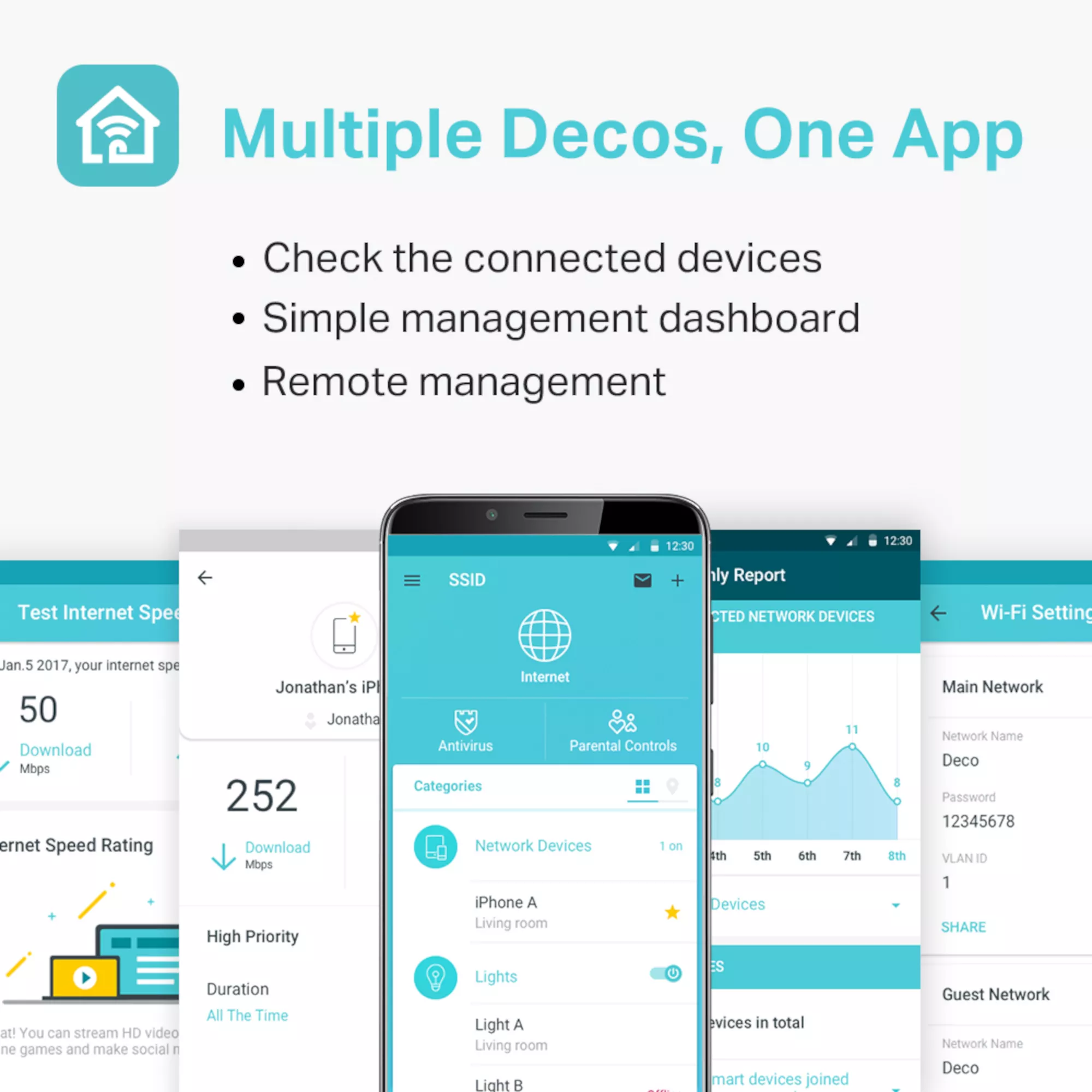 TP Link Deco M4 Dual-band Whole Home WiFi System, Pack Of 2 6 TP Link Deco M4 Dual-band Whole Home WiFi System, Pack Of 2 - Image 6