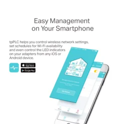 TP Link TL-WPA4220 KIT Single-band Powerline, Set Of 2 -Master Yale Shop tp link tl wpa4220 kit single band powerline set of 26935364097547 07c bq