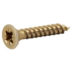 TurboDrive Yellow-passivated Steel Screw (Dia)4mm (L)25mm, Pack Of 500